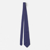 Zeitlos - Indigo Blue Neck Tie Krawatte (Rückseite)