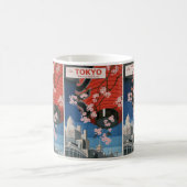 Zeitlos Japan: Vintage Travel Poster Verwandlungstasse (Mittel)