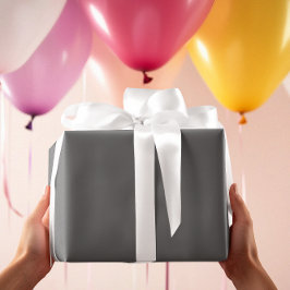 Zeitlos - Karkohle-graues Schleifpapier Geschenkpapier