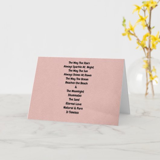 zeitlos karte (Gelbe Blume)