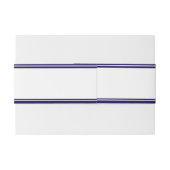 Zeitlos katholisch monogrammiert einladungsbanderole (Rückseitenbeispiel)