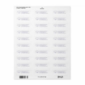 Zeitlos katholische monogrammierte Hochzeit (Vorne)