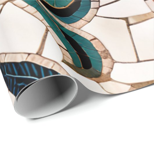 Zeitlos Kristallmosaik Geschenkpapier (Rolleneckpunkt)