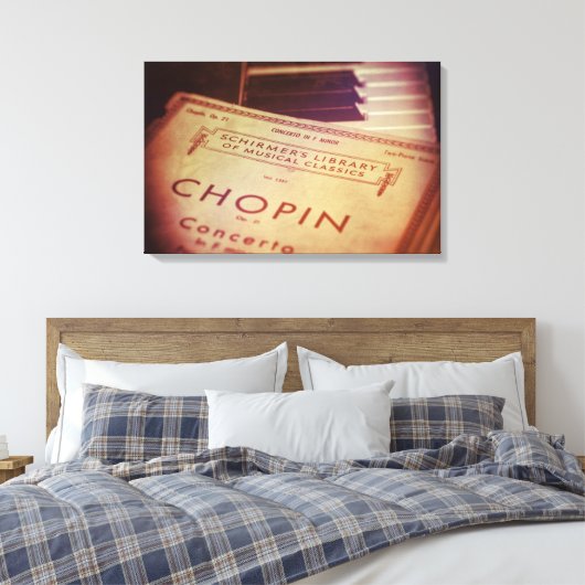 zeitlos leinwanddruck (Insitu (Schlafzimmer))