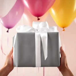 Zeitlos - mittelgraues Schleifpapier Geschenkpapier