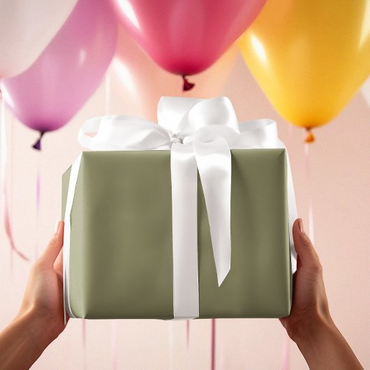 Zeitlos - Papier für den Olivenölabwurf Geschenkpapier