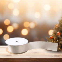 Zeitlos - Pastel Ivory Satin Ribbon Satinband