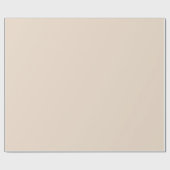 Zeitlos - Pastel Ivory Wrapping Paper Geschenkpapier (Flach)