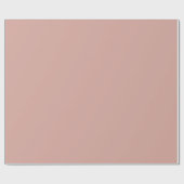 Zeitlos - Pfirsichrosa Wrapping Paper Geschenkpapier (Flach)