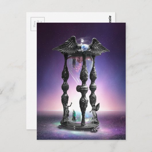 zeitlos postkarte (Vorne/Hinten)