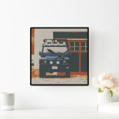 ZEITLOS QUADRATISCHE WANDUHR (Zuhause)