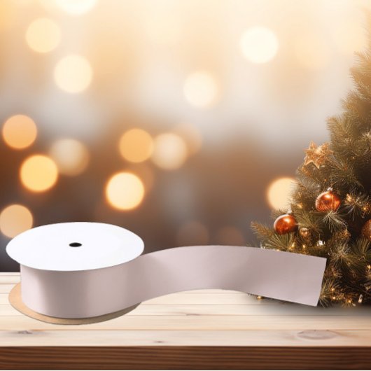 Zeitlos - Rosy Beige Satin Ribbon Satinband