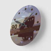 ZEITLOS RUNDE WANDUHR (Winkel)