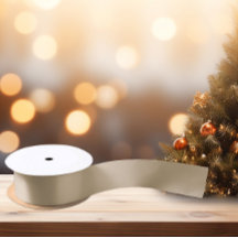 Zeitlos - Sand Beige Satin Ribbon