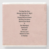 zeitlos steinuntersetzer (Vorderseite)