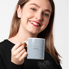 Zeitlos - Tasse mit blauem Neumittel