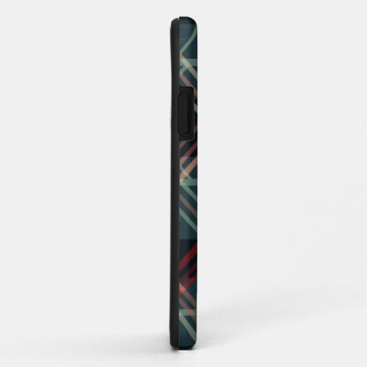 Zeitlos Tweed Case-Mate iPhone Hülle (Hinten/Rechts)