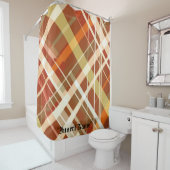 Zeitlos Tweed Duschvorhang (Beispiel)