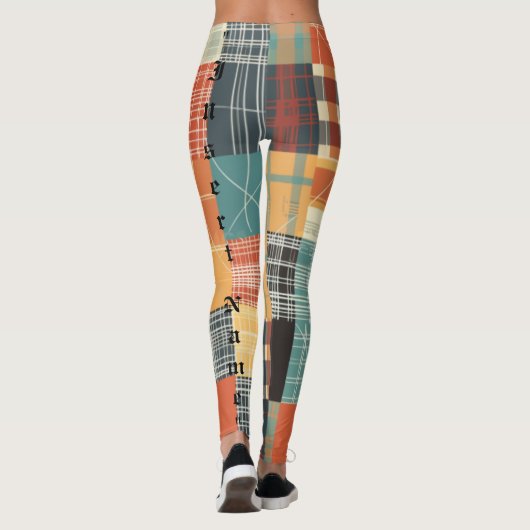 Zeitlos Tweed Leggings (Rückseite)