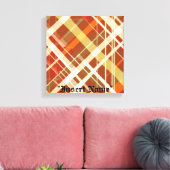Zeitlos Tweed Leinwanddruck (Insitu (Wohnzimmer))