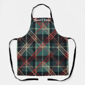 Zeitlos Tweed Schürze (Vorderseite)