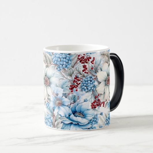 Zeitlos Vintages, florfreies Design Verwandlungstasse (VorderseiteRechts)