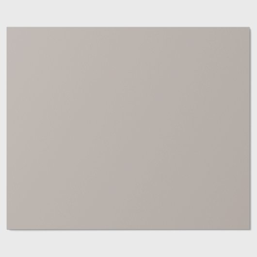 Zeitlos - Warmes graues Schleifpapier Geschenkpapier (Flach)