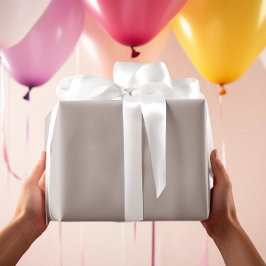 Zeitlos - Warmes graues Schleifpapier Geschenkpapier