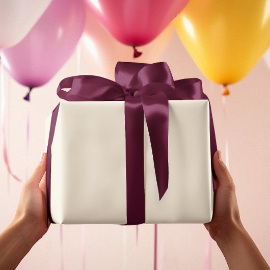 Zeitlos - Weißes Antiquitätenpapier Geschenkpapier