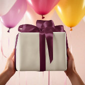 Zeitlos - Weißes Papier Geschenkpapier