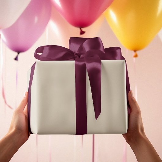 Zeitlos - Weißes Papier Geschenkpapier