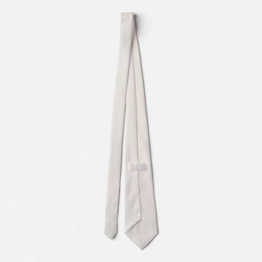 Zeitlos - White Sand Neck Tie Krawatte (Rückseite)