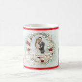 Zeitlos Zusammen rot Kaffeetasse (Mittel)