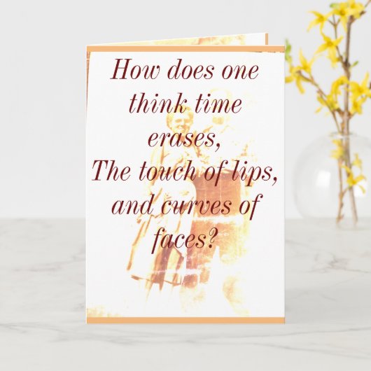 Zeitlöscht die Inspirationskarte Karte (Gelbe Blume)