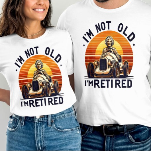 Zeitlose Altersvorsorge T-Shirt