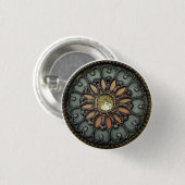 "Zeitlose Andeutung: Vintage Button-Sammlung" Button (Vorne & Hinten)