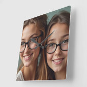 Zeitlose Anleihe Quadratische Wanduhr (Winkel)