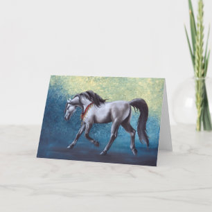 Zeitlose arabische Gruß-Karte Karte