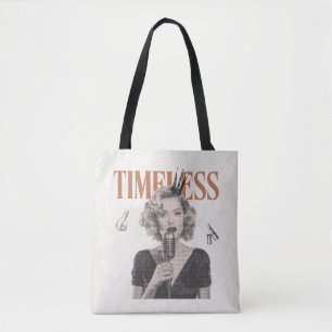 Zeitlose ästhetische Chic Pop Musik Vintag Tasche