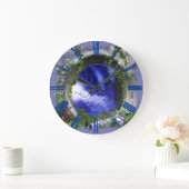Zeitlose Astralwelt Große Wanduhr (Zuhause)