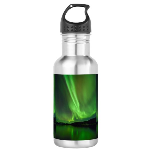 Zeitlose Aurora Edelstahlflasche (Vorderseite)