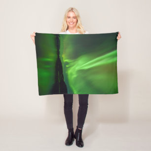 Zeitlose Aurora Fleecedecke