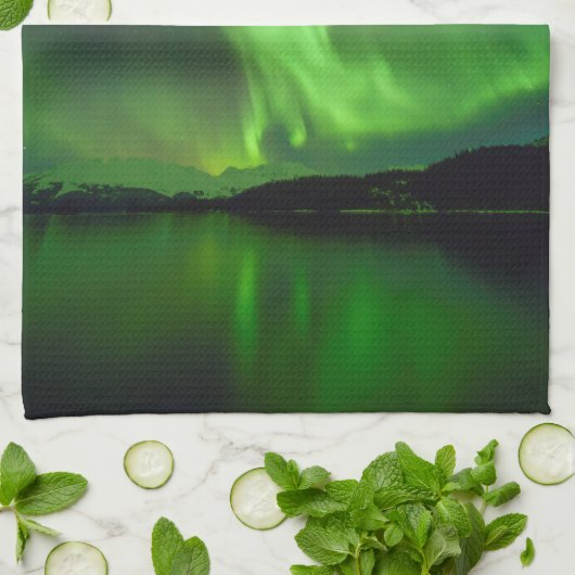 Zeitlose Aurora Geschirrtuch (Gefaltet)