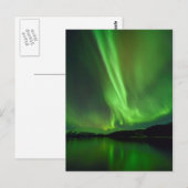 Zeitlose Aurora Postkarte (Vorne/Hinten)
