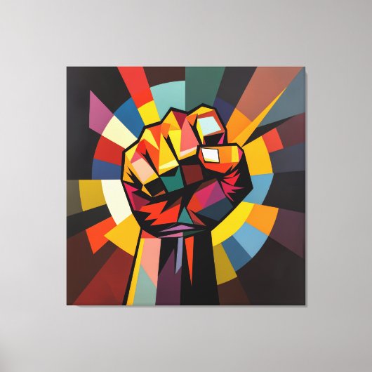 „Zeitlose Ausdruckskraft – Die Seele der Kunst“ Leinwanddruck (Vorderseite)