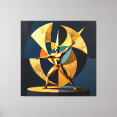 „Zeitlose Ausdruckskraft – Die Seele der Kunst“ Leinwanddruck (Vorderseite)