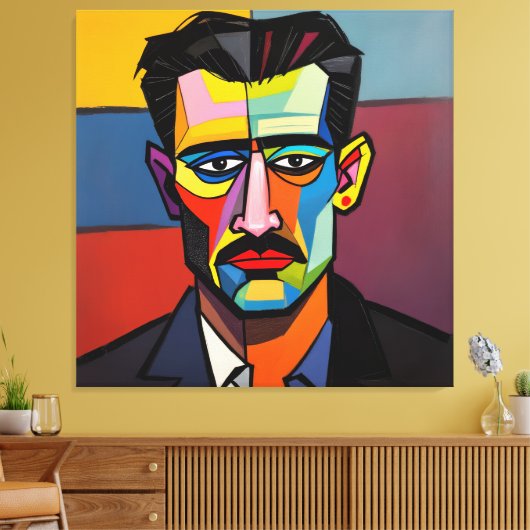 „Zeitlose Ausdruckskraft – Die Seele der Kunst“ Leinwanddruck (Insitu (Wohnzimmer))