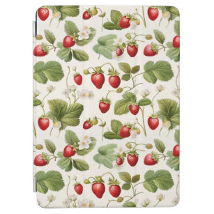 Zeitlose Berry Bliss Strawberry Muster iPad Air Hülle