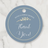 Zeitlose Blume, Brautparty Geschenkanhänger (Vorderseite)