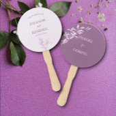 Zeitlose Blume Hochzeit Fächer